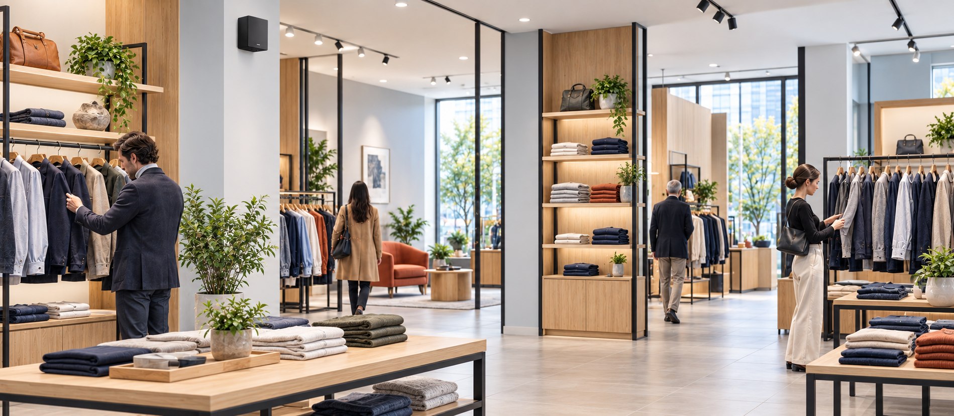 Música ambiental en local retail