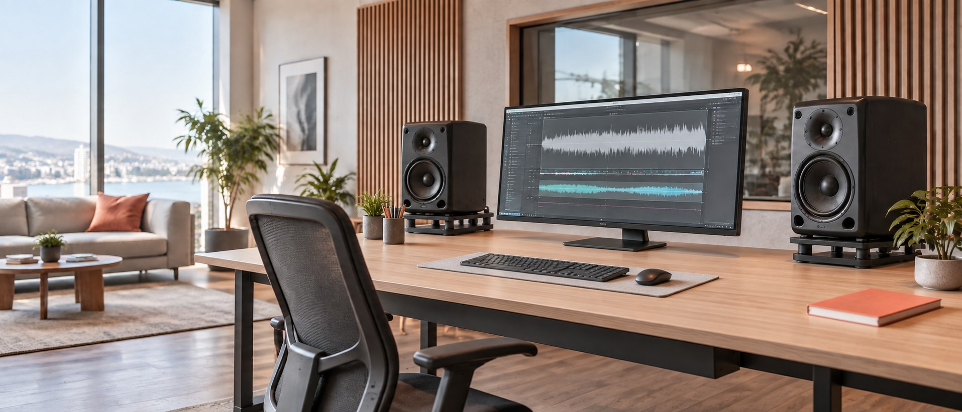 Estudio de producción de audio